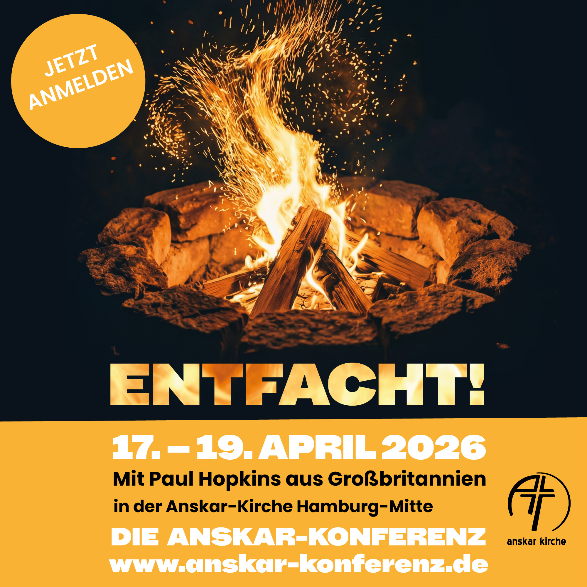 Entfacht! Die Anskar-Konferenz 2026 mit Paul Hopkins